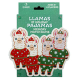 Llamas In Holiday Pajamas: Memory Card Game